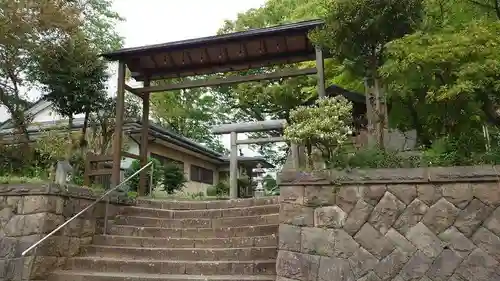 赤木神社の山門・神門
