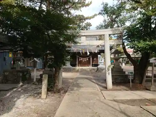 橋良神社の鳥居