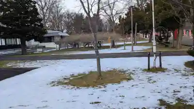 北海道護國神社の庭園