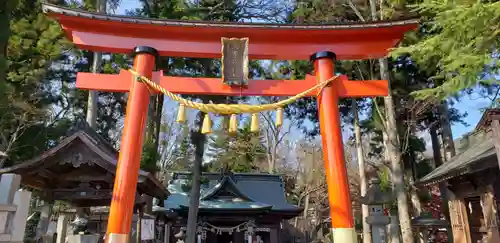 小室浅間神社の鳥居