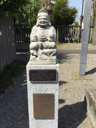 町田天満宮の像