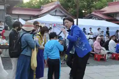 釧路一之宮 厳島神社のお祭り