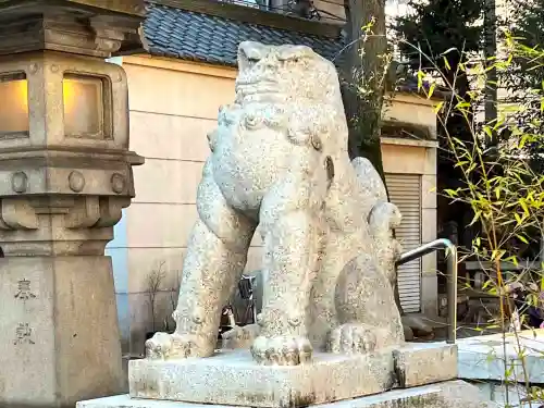 天祖神社の狛犬