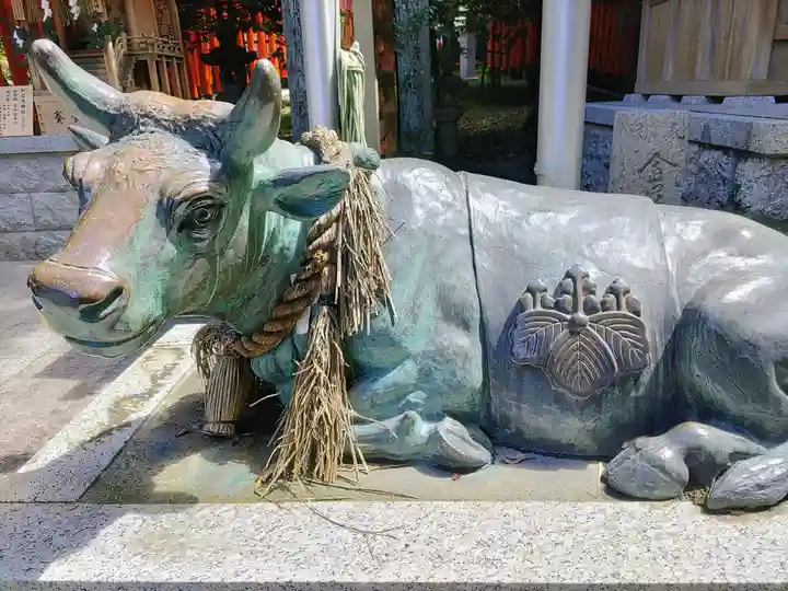 針名神社の狛犬