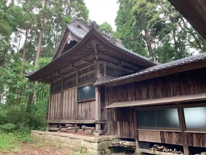 奥野神社の本殿・本堂