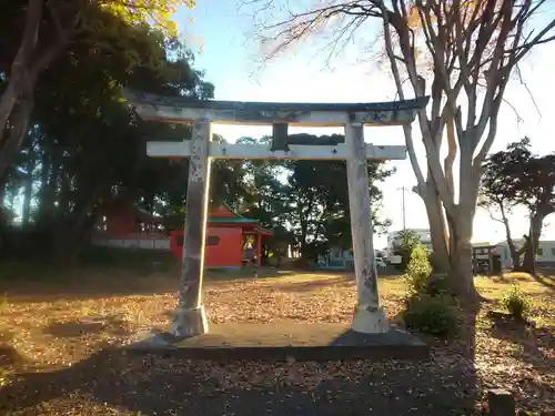 若之宮浅間神社の鳥居