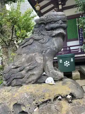 高木神社の狛犬