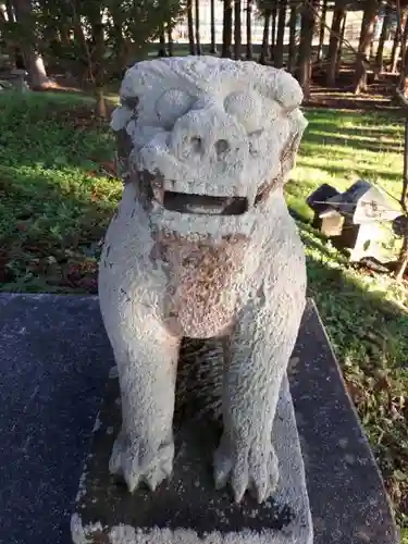 熊野神社の狛犬