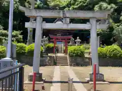 田谷御霊社の鳥居