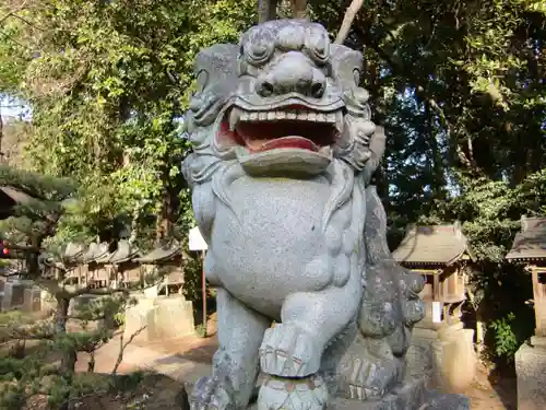 大宝八幡宮の狛犬