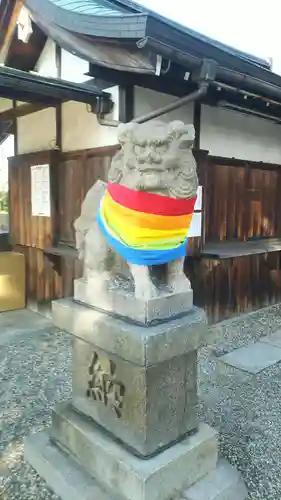 姫嶋神社の狛犬