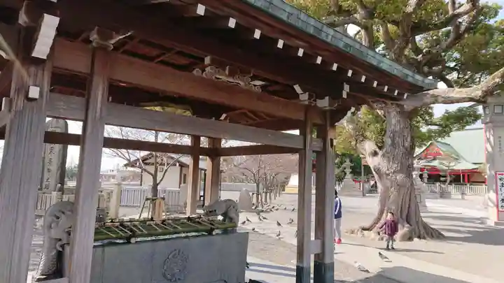 成田山大阪別院 明王院の手水舎