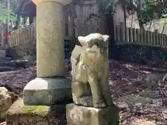 白石神社の狛犬