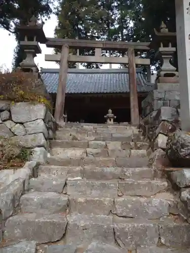 板山神社の鳥居