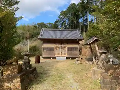 山神社の本殿・本堂