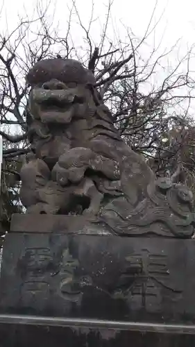 検見川神社の狛犬
