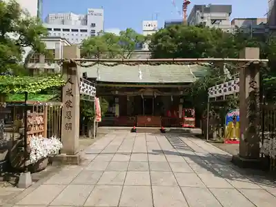 露天神社（お初天神）の鳥居