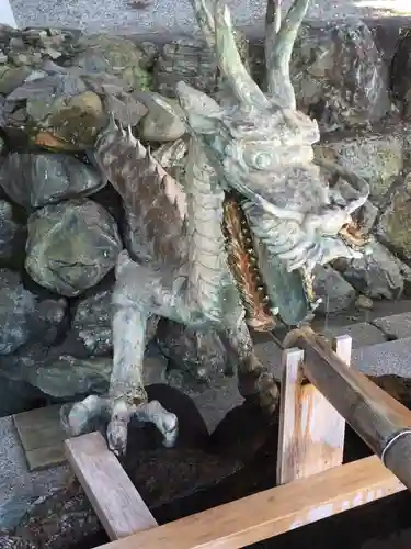 龍宮社の手水舎