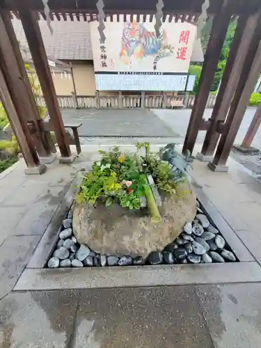 白鷺神社の手水舎