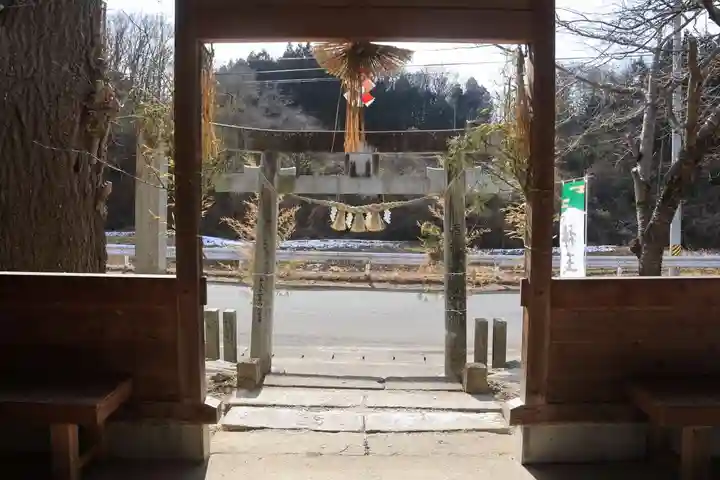 大六天麻王神社の鳥居