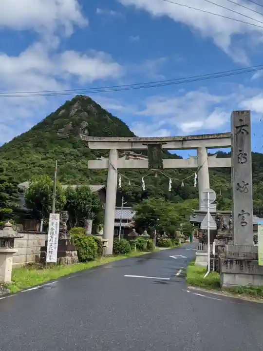 阿賀神社の鳥居