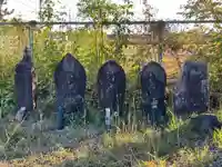 お堂、庚申様、地域の地蔵の像