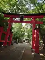 峯ヶ岡八幡神社の鳥居