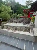 宮城縣護國神社の庭園