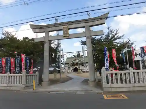 今福厄除八幡神社の鳥居