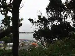 天照大神社の景色