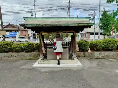 佐賀縣護國神社の手水舎