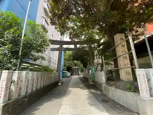 御田八幡神社の鳥居