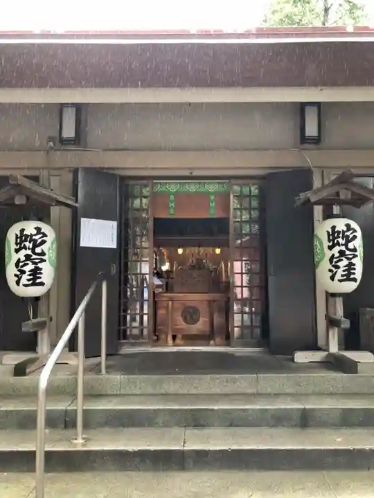 蛇窪神社の本殿・本堂