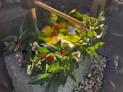 横浜御嶽神社の手水舎