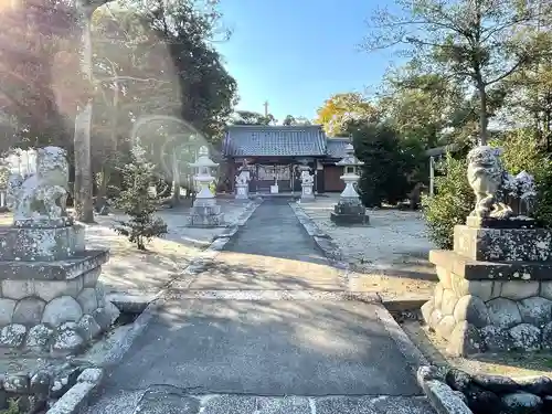 熊野神社の狛犬