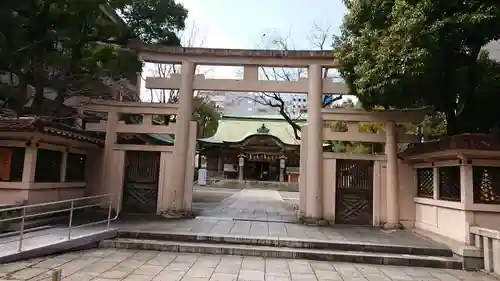 坐摩神社の鳥居