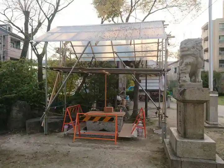 八王子神社 春日神社(清水町)の手水舎