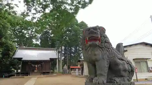 下宿八幡神社の狛犬