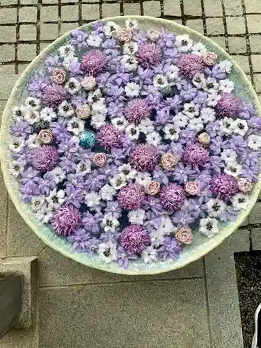 行田八幡神社の手水舎