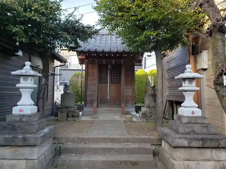 明徳稲荷神社の本殿・本堂
