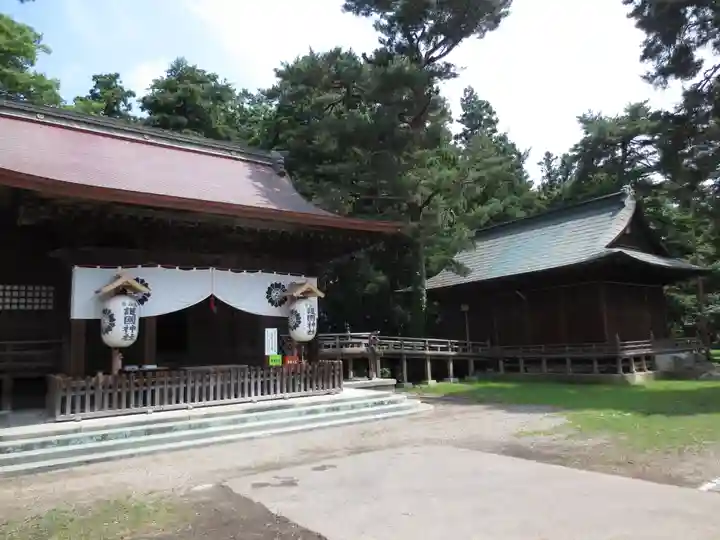 青森縣護國神社の本殿・本堂
