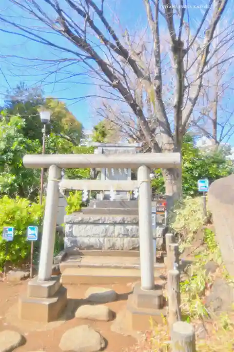 鳩森八幡神社の末社・摂社