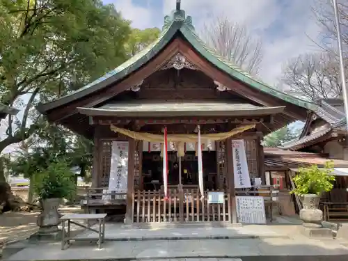 二日市八幡宮の本殿