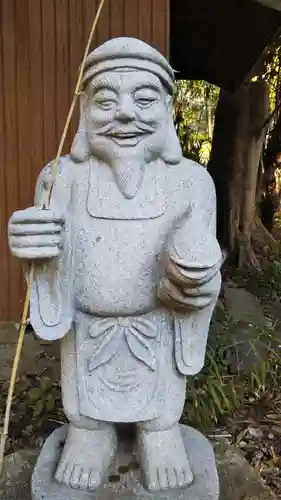 布川神社の像