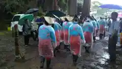 近津神社のお祭り