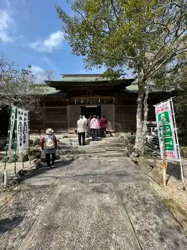 羽豆神社の本殿・本堂