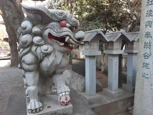 くまくま神社(導きの社 熊野町熊野神社)の狛犬