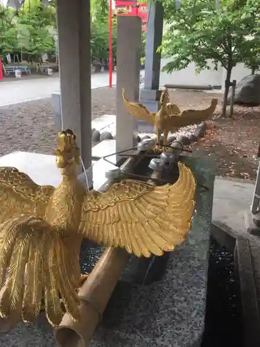 成田山深川不動堂（新勝寺東京別院）の手水舎