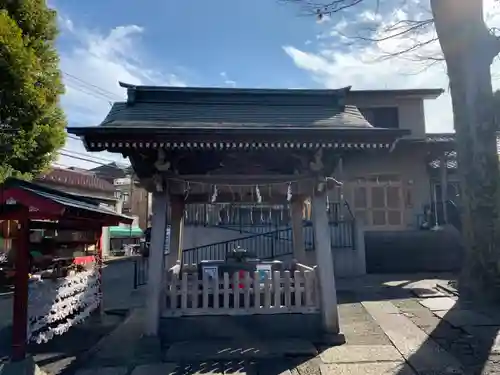 滝野川八幡神社の手水舎