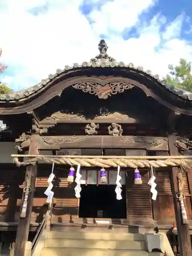 田潮八幡神社の本殿